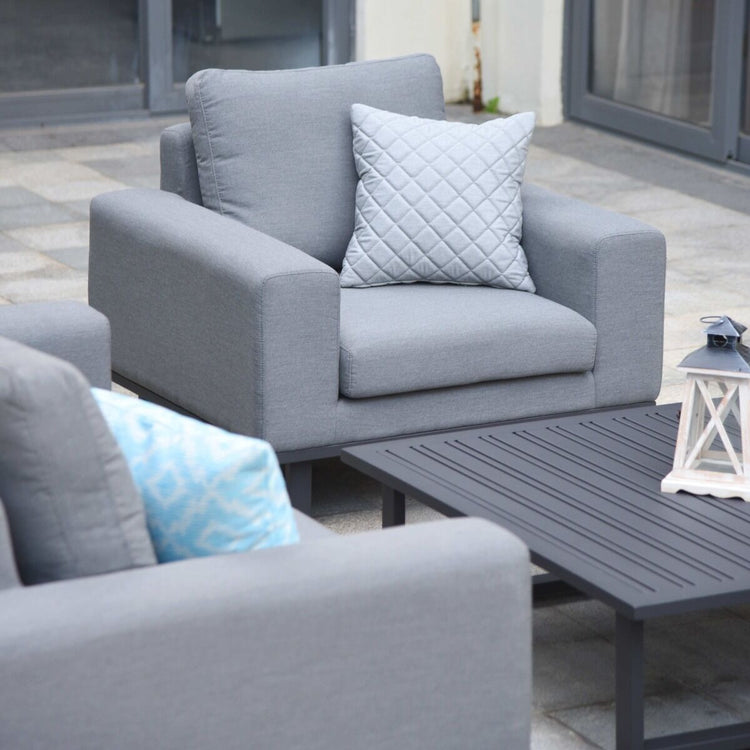Maze Rattan - Outdoor Fabric Ethos Sofa Set