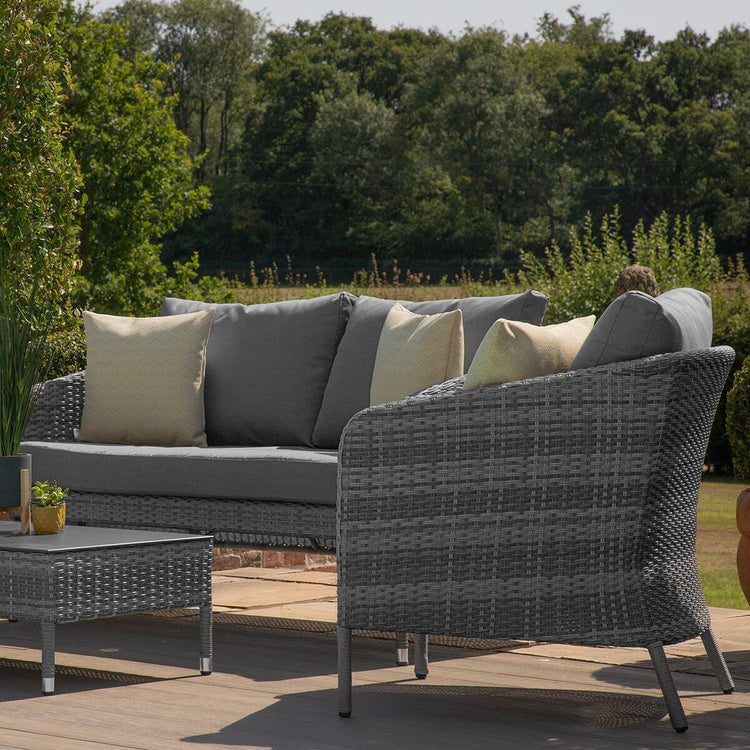 Homeflair - Santorini 2 Seat Rattan Sofa Set