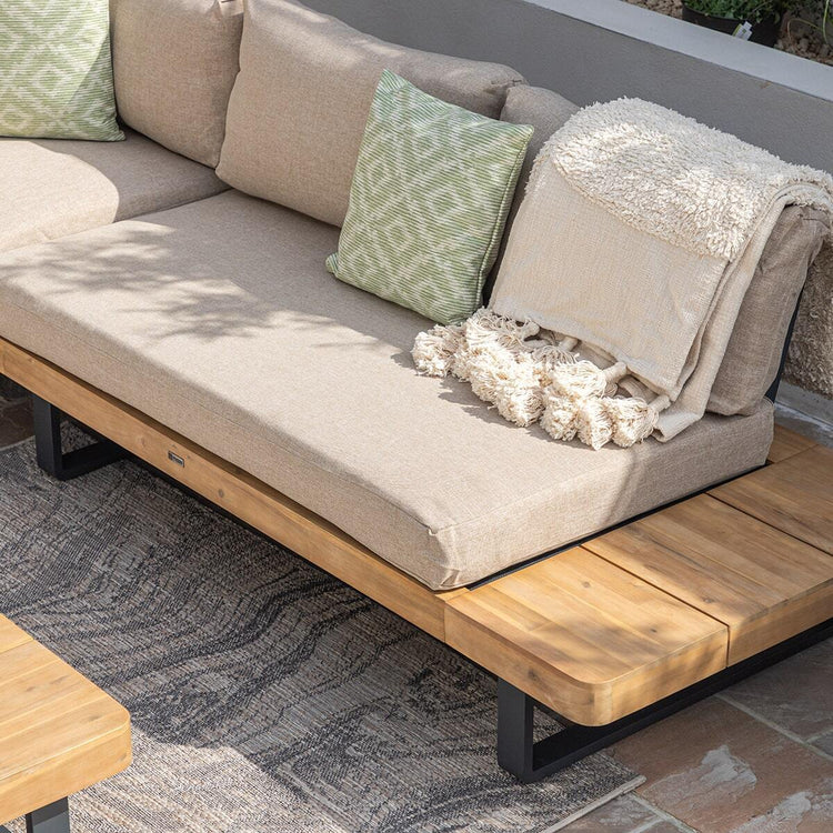 Maze Living -Roma Rope Weave Corner Dining Set