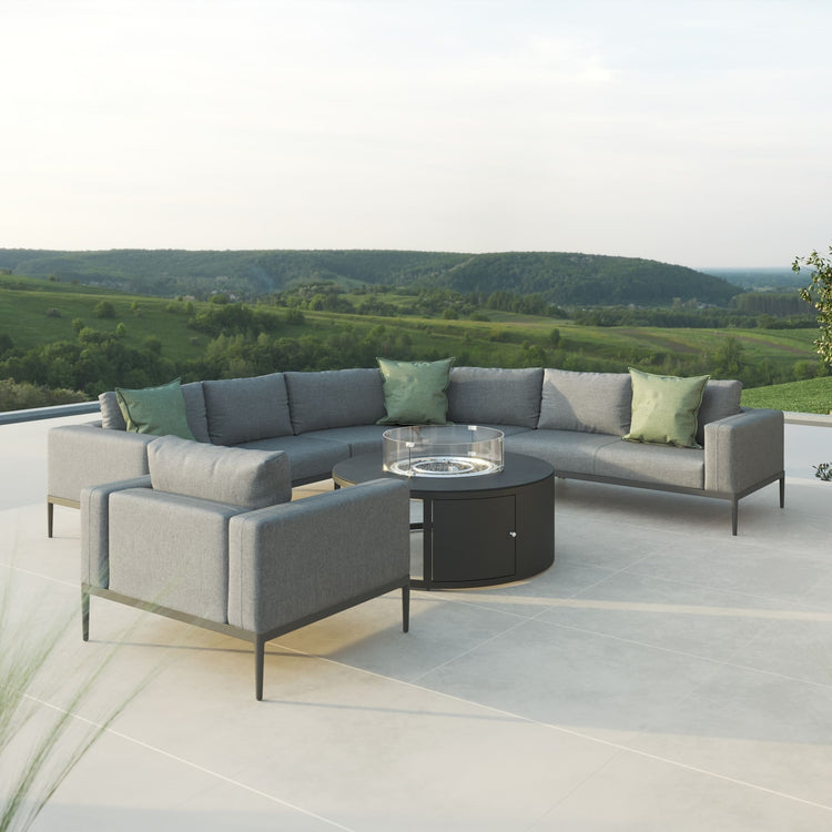 Maze Rattan - Eve Grande Corner Sofa Group