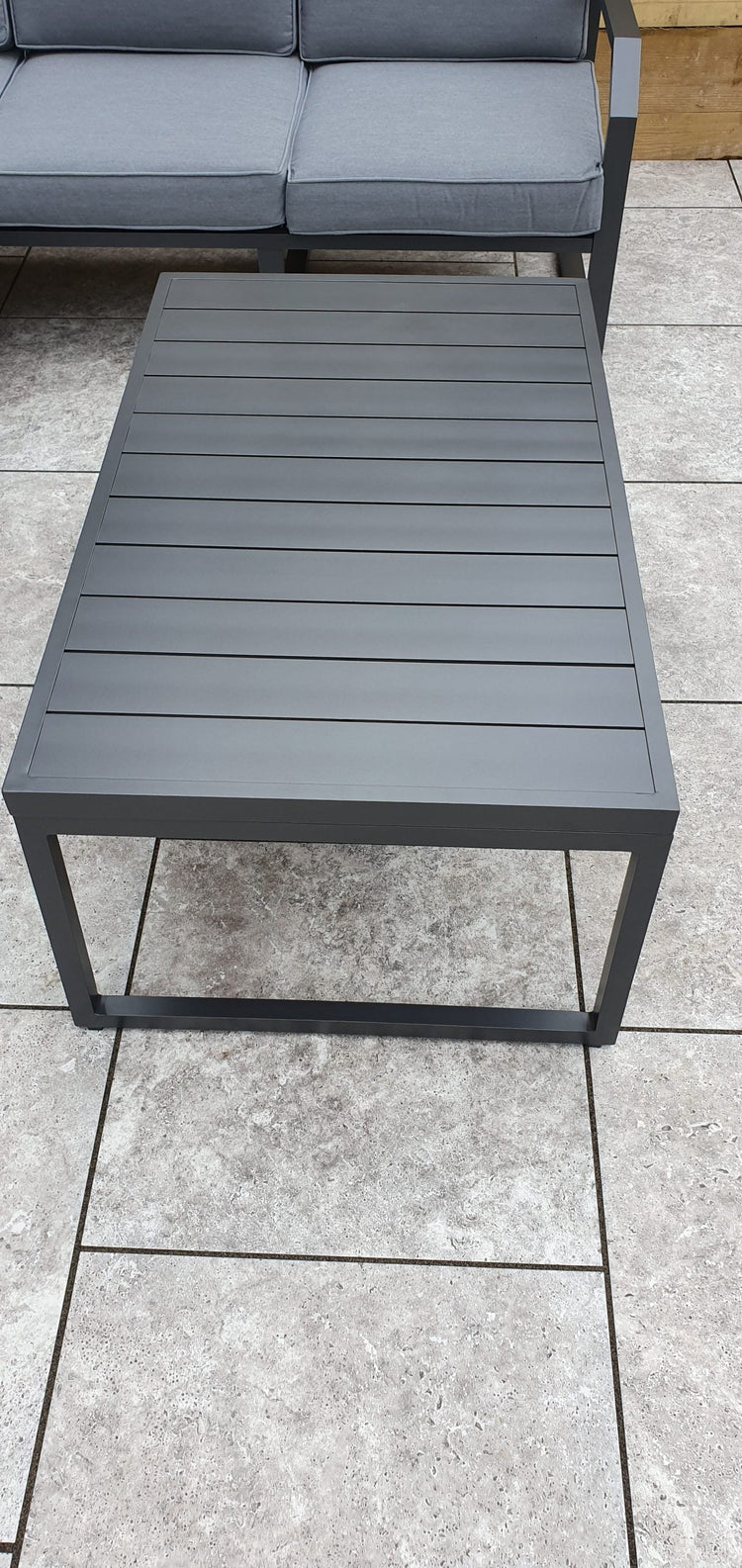 Signature Weave - Rattan Aluminium Corner Sofa with Chair Set | Alarna | Alar0357