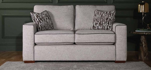Aria Boxy Fabric Sofa, Corner & Sofa Bed Collection with Contrast Piping