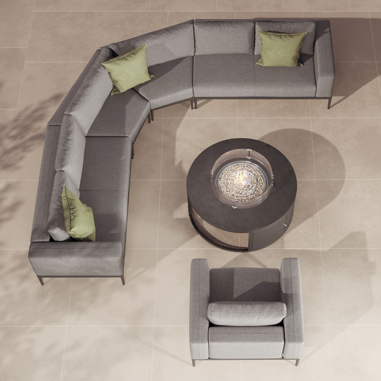 Maze Rattan - Eve Grande Corner Sofa Group