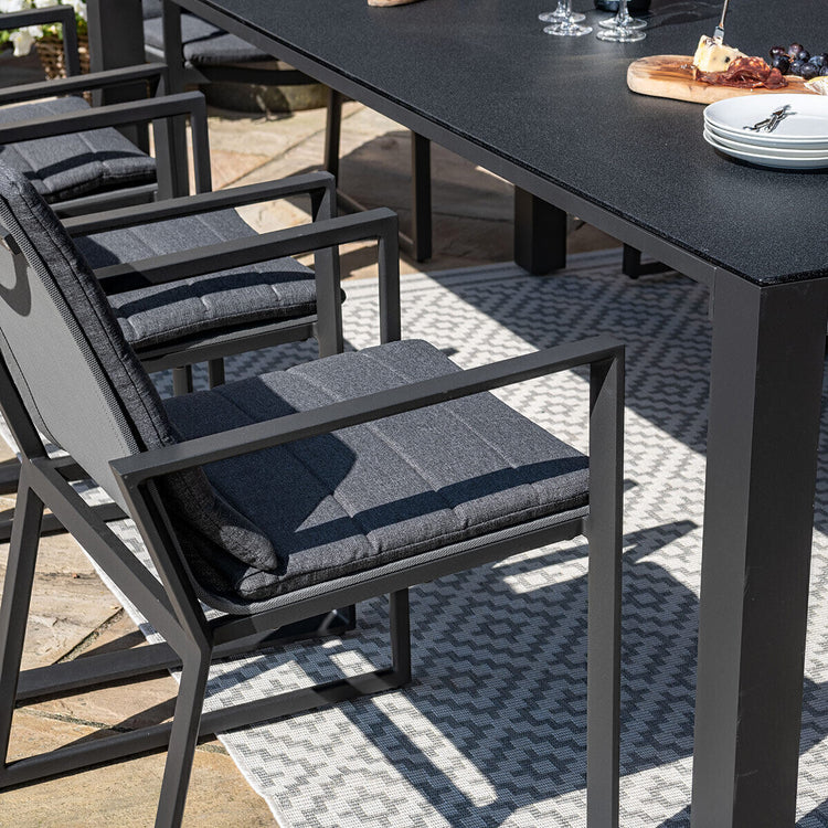 Homeflair - Manhattan Aluminium Dining Set