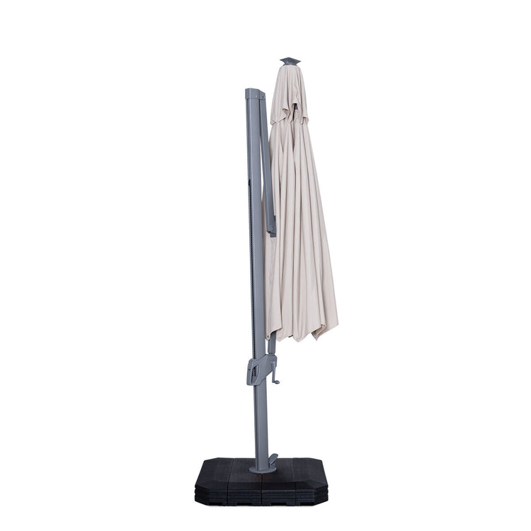 Homeflair - Zeus 3.5m Round Rotating Cantilever Parasol