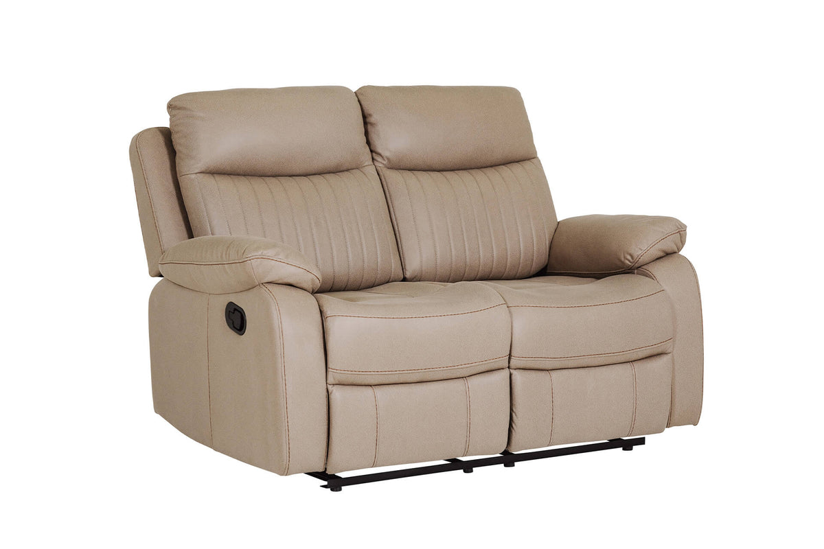 Barkley Fabric Manual Recliner Sofa Collection, Grey or Brown