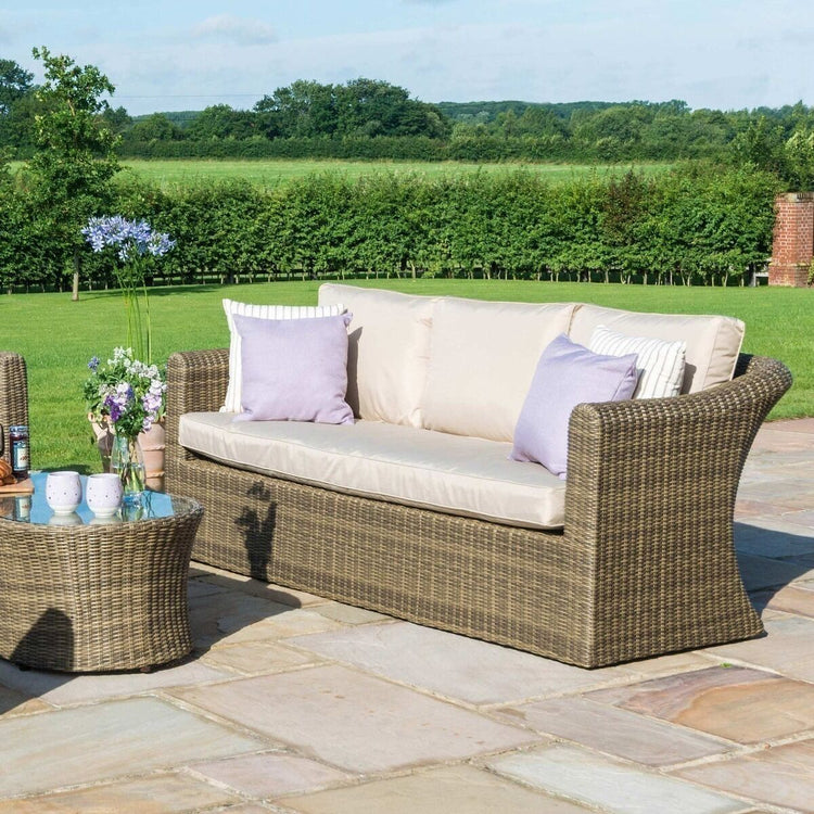 Homeflair -Winchester 3 Seat Rattan Sofa Set