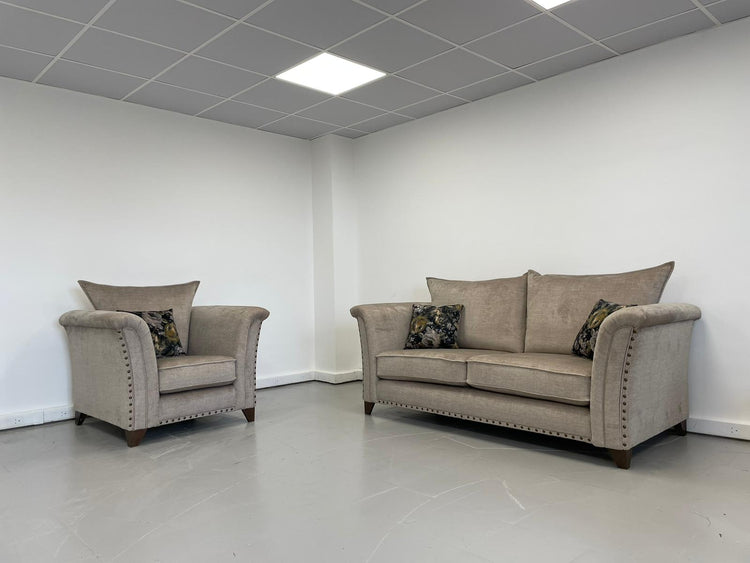 Modular Bespoke Carrington Fabric Sofa Collection | Red Rose