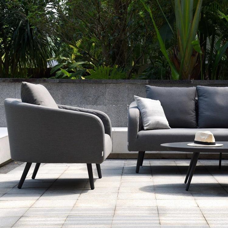 Maze Rattan - Outdoor Fabric Ambition 3 Seat Sofa Set
