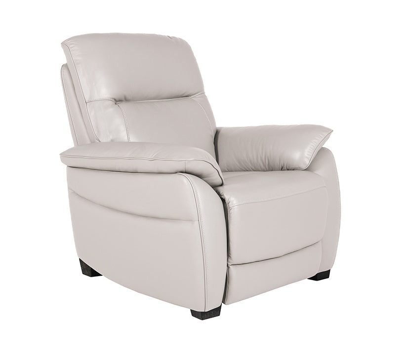 Nerano Leather Electric Recliner Sofa Collection, Grey or Tan