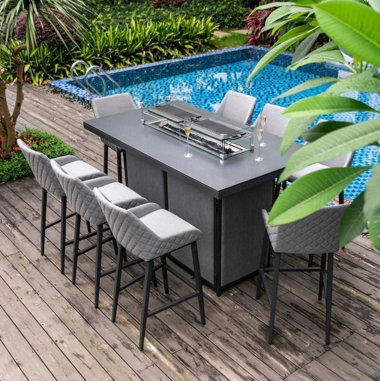 Maze Rattan - Outdoor Fabric Regal Bar Set