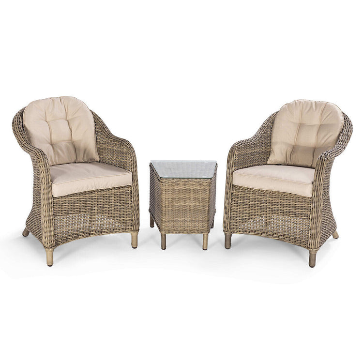 Homeflair - Winchester Rattan Bistro Set