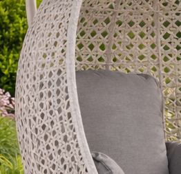 Luxury Grey Rattan Egg Chair | Egg0610