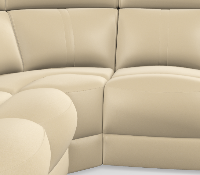 Winchester Leather Modular Corner Sofa, Static, Manual or Electric Recliner