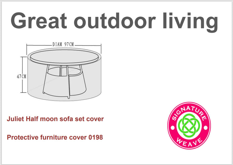 Rattan Protective Covers to fit Juliet Set | Cove0198