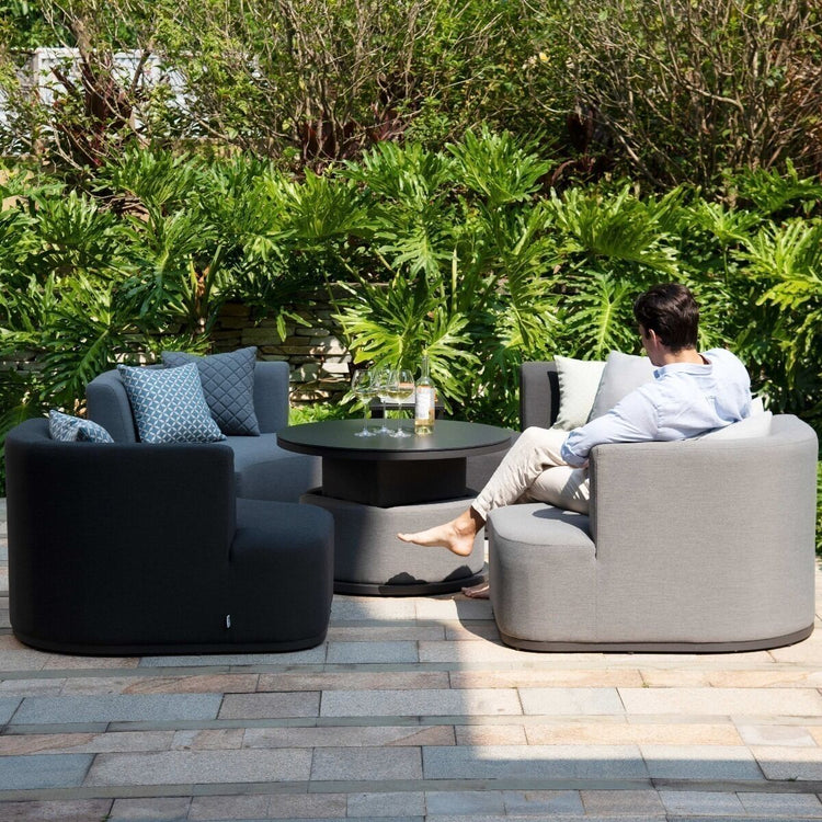 Maze Living -Outdoor Fabric Snug Lifestyle Suite