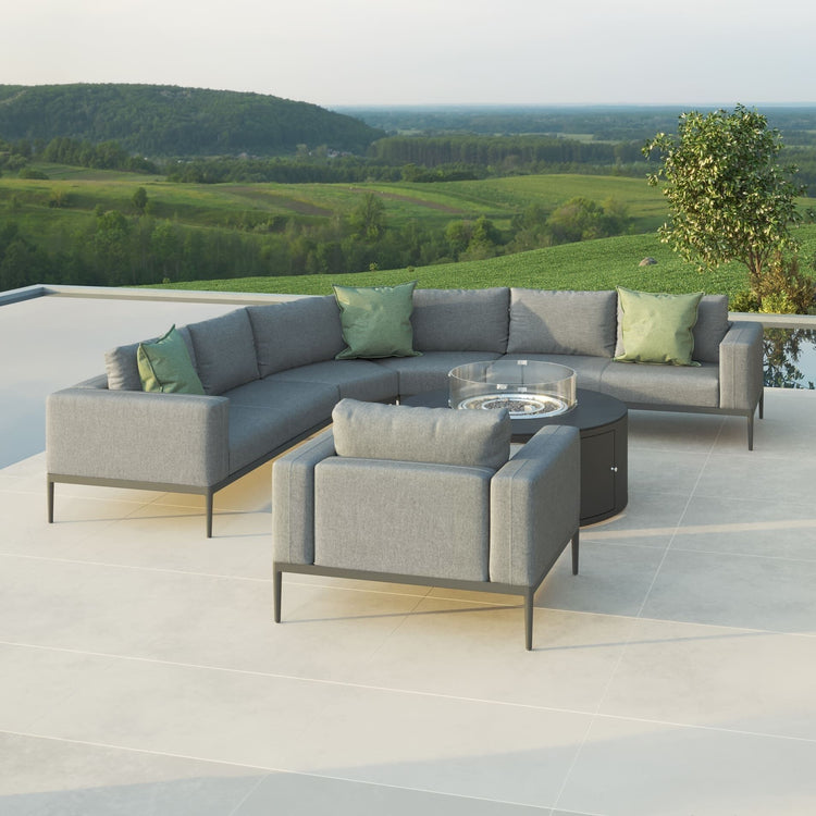 Maze Rattan - Eve Grande Corner Sofa Group