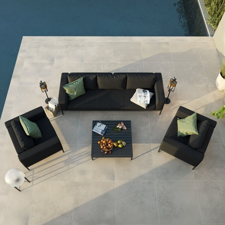 Homeflair - Outdoor Fabric Eve 3 Seat Sofa Set