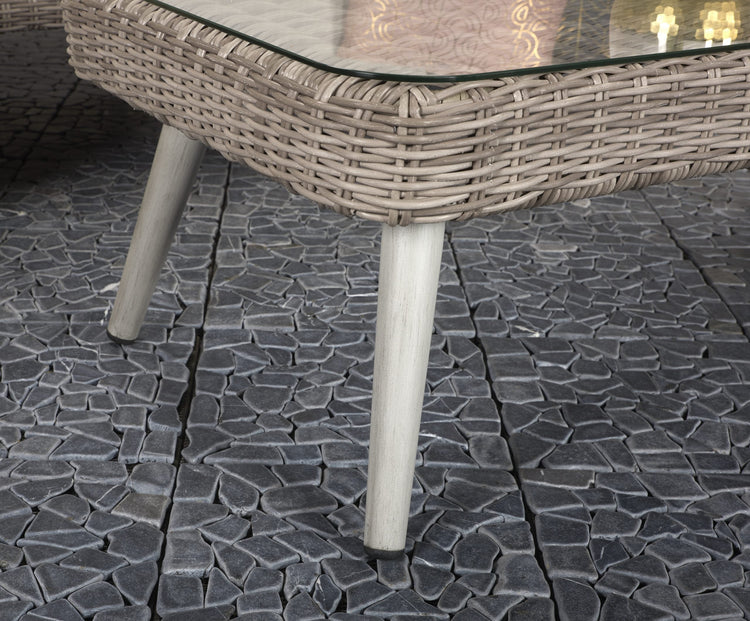 Signature Weave - Rattan 5 Seater Sofa Set in Fine Grey | Danielle | Dani0159