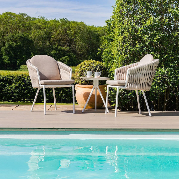 Homeflair - Marina Rope Weave Bistro Set