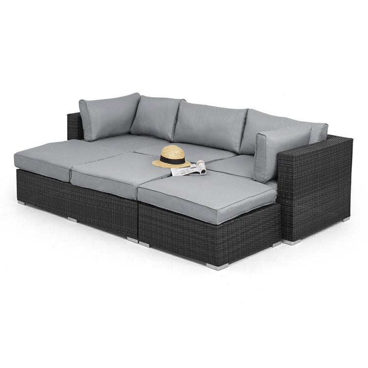 Homeflair - Rio Rattan Corner Sofa Group