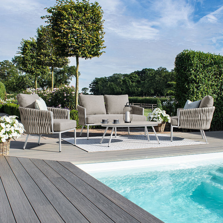 Maze Rattan - Marina 2 Seat Rope Weave Sofa Set
