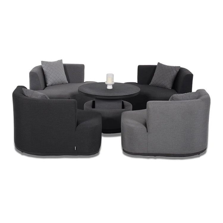 Maze Living -Outdoor Fabric Snug Lifestyle Suite