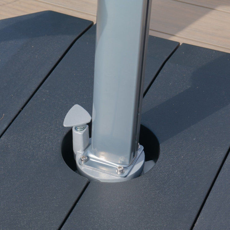 Homeflair - Zeus 3.5m Round Rotating Cantilever Parasol