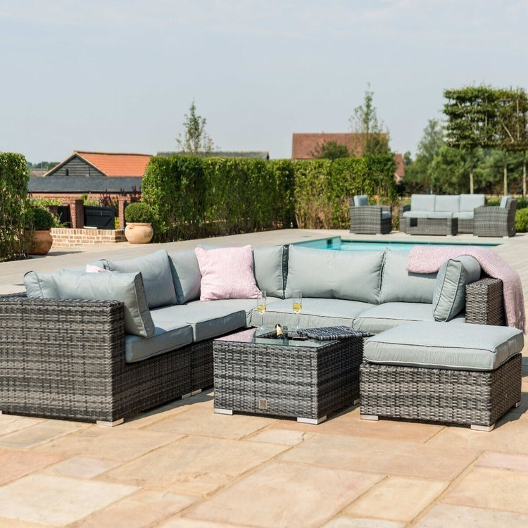 Homeflair - London Rattan Corner Group