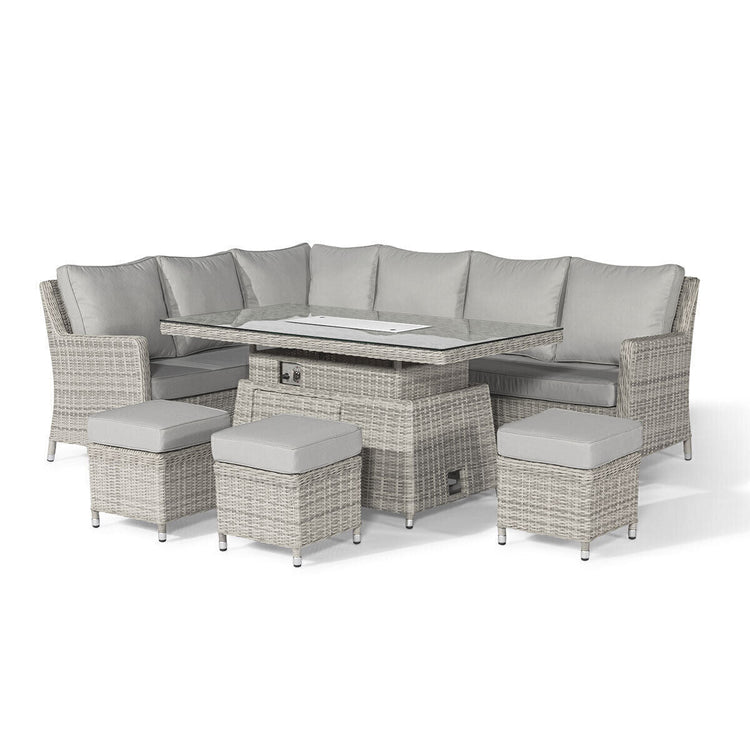 Homeflair - Oxford Corner Rattan Dining Set