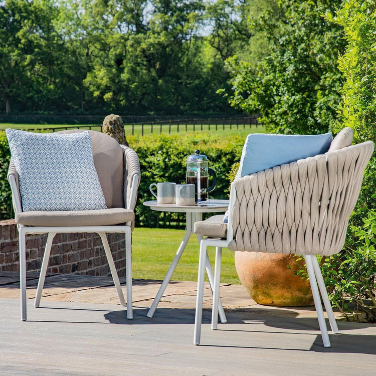 Homeflair - Marina Rope Weave Bistro Set