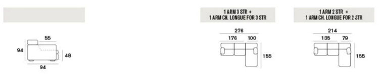 Ethos Leather Sofa Collection | Newtrend Concepts Italia