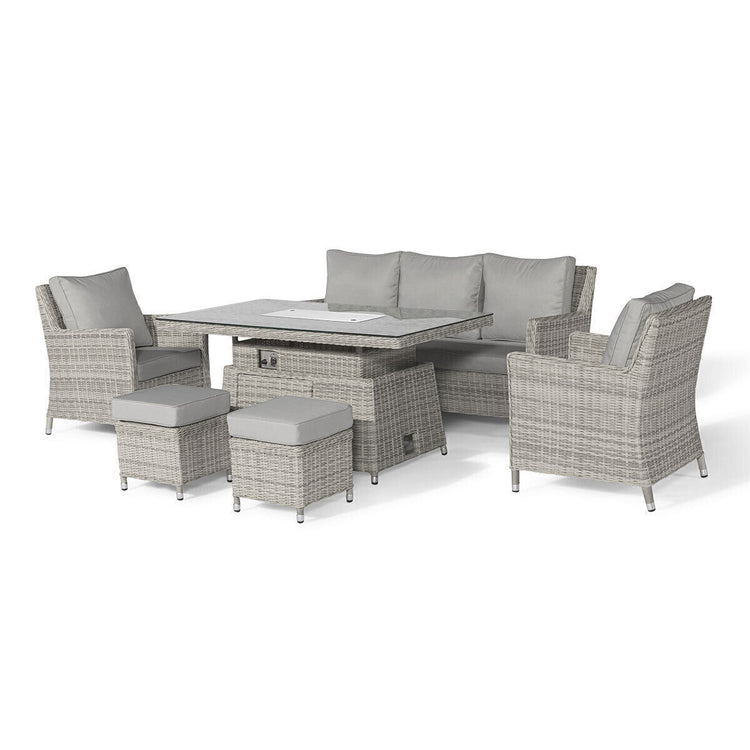 Homeflair - Oxford Sofa Rattan Dining Set