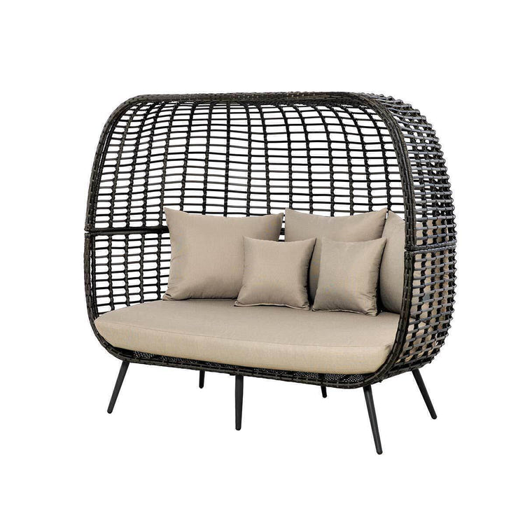 Homeflair - Riviera Rattan Pod Sofa