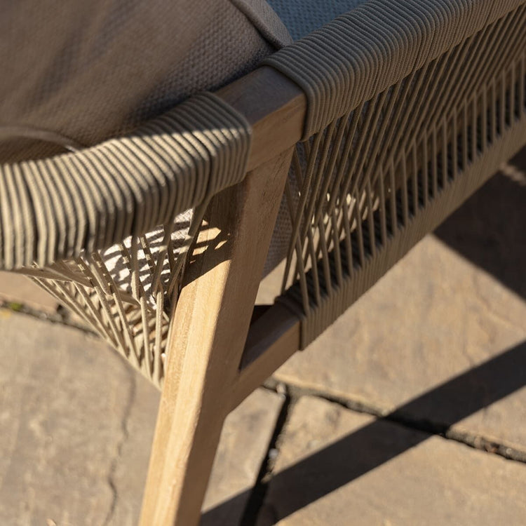 Homeflair - Martinique Rope Weave Double Sunlounger Set