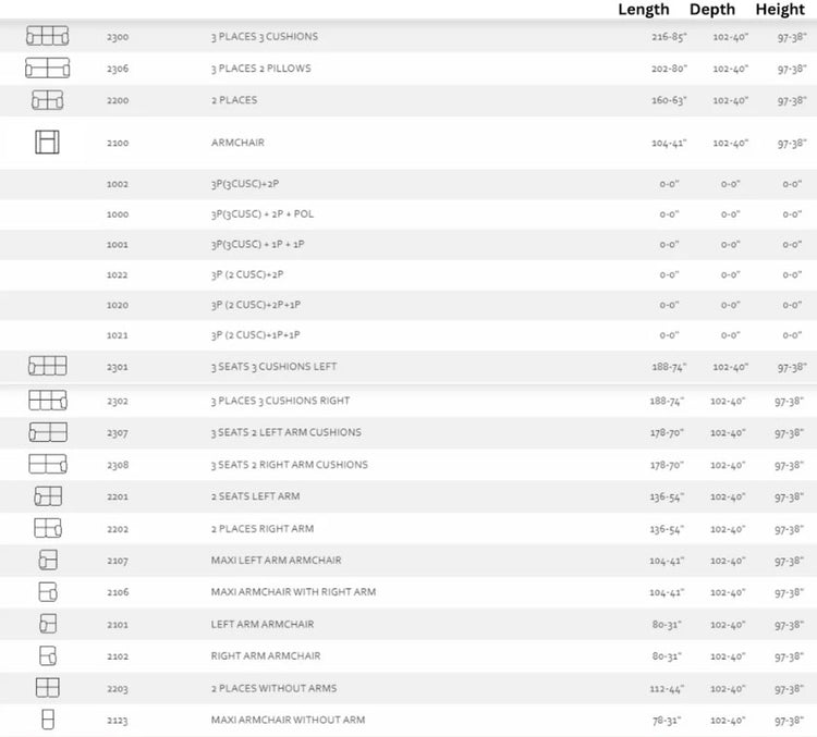 Fedra Leather Sofa Collection | Newtrend Concepts Italia