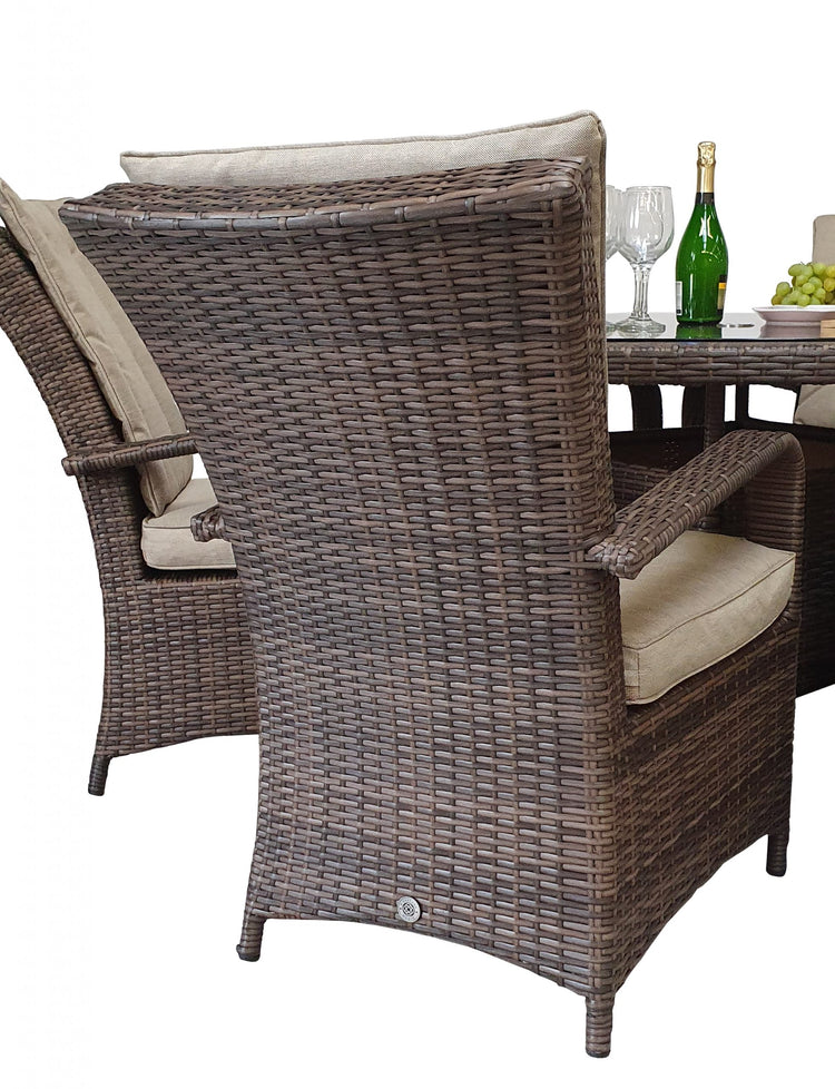 Signature Weave - Rattan Table and 6 Chairs Set | Florence | Flor0230_0255