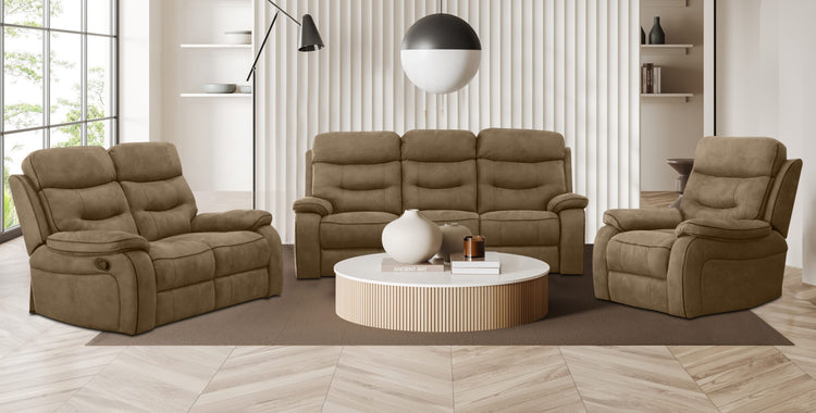 Gabrielle Fabric Recliner Sofa Collection | Exclusive