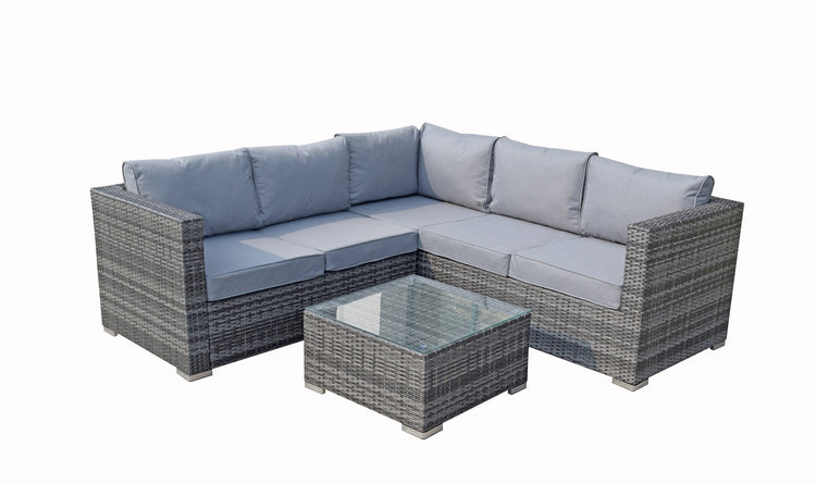 Signature Weave - Rattan Corner Sofa Set with Coffee Table | Georgia | Geor0103