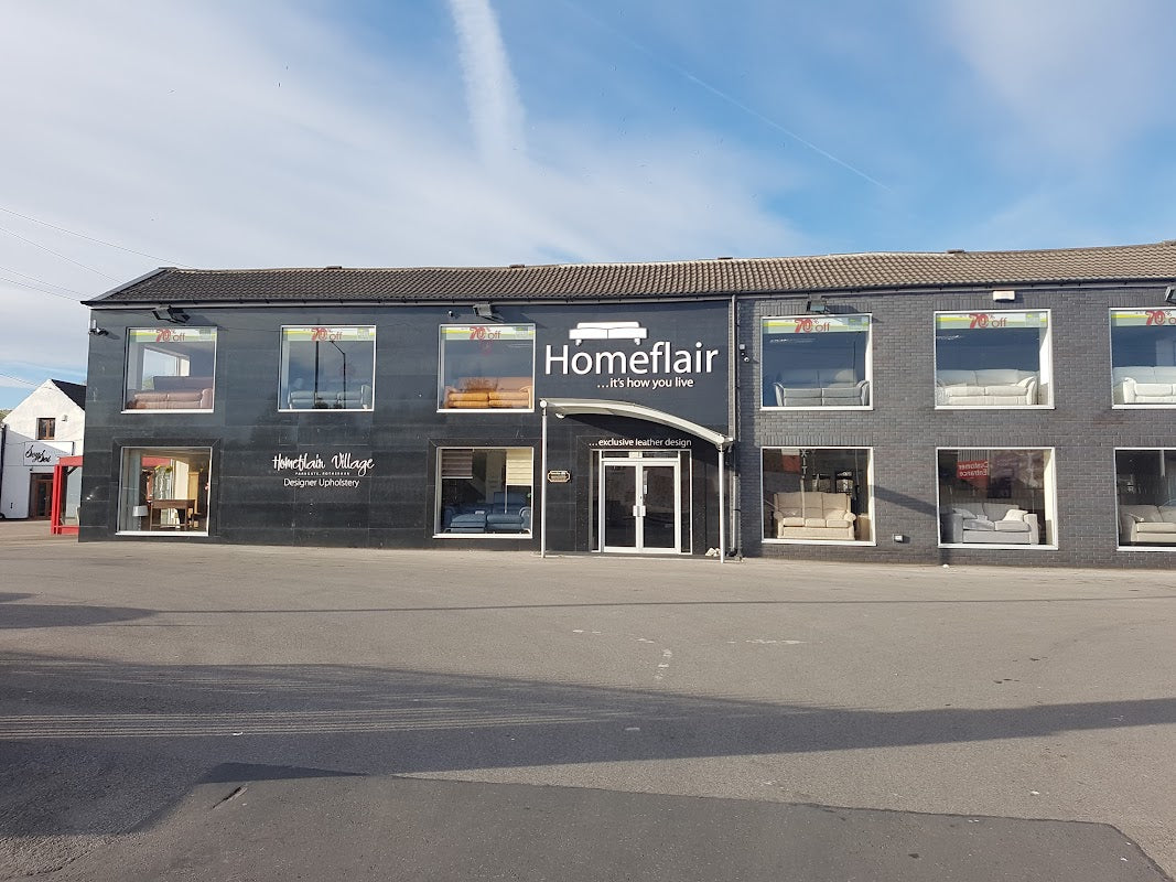 Homeflair sofa showroom in Rotherham