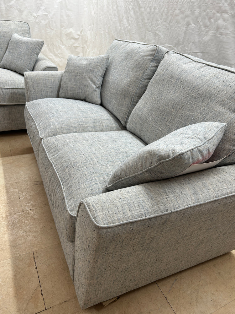Ex-Display Buoyant Fantasia Grey Fabric 3 + 2 Seater Sofas