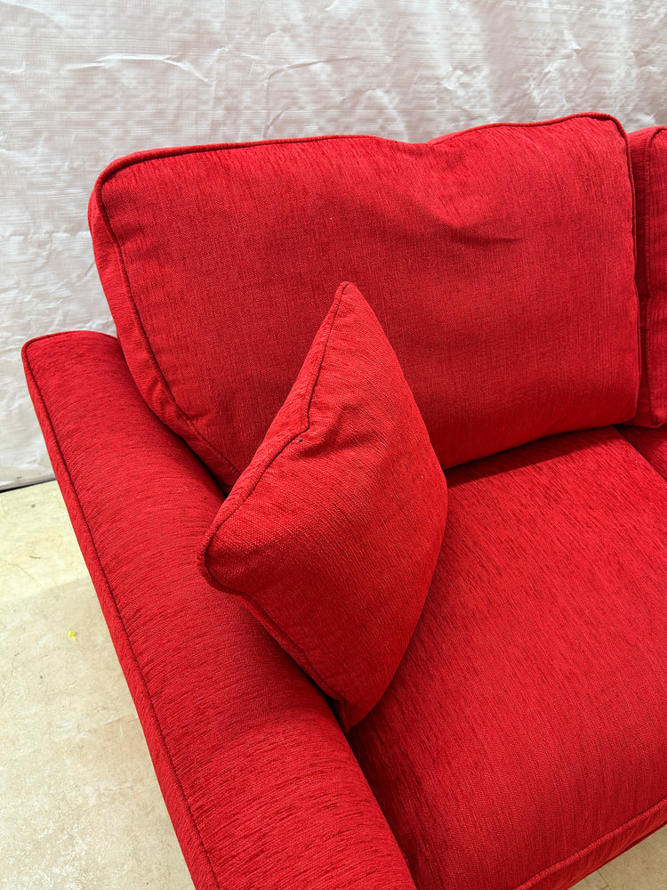 Fantasy Red Fabric 3 + 2 Seater Sofas | EXFAR
