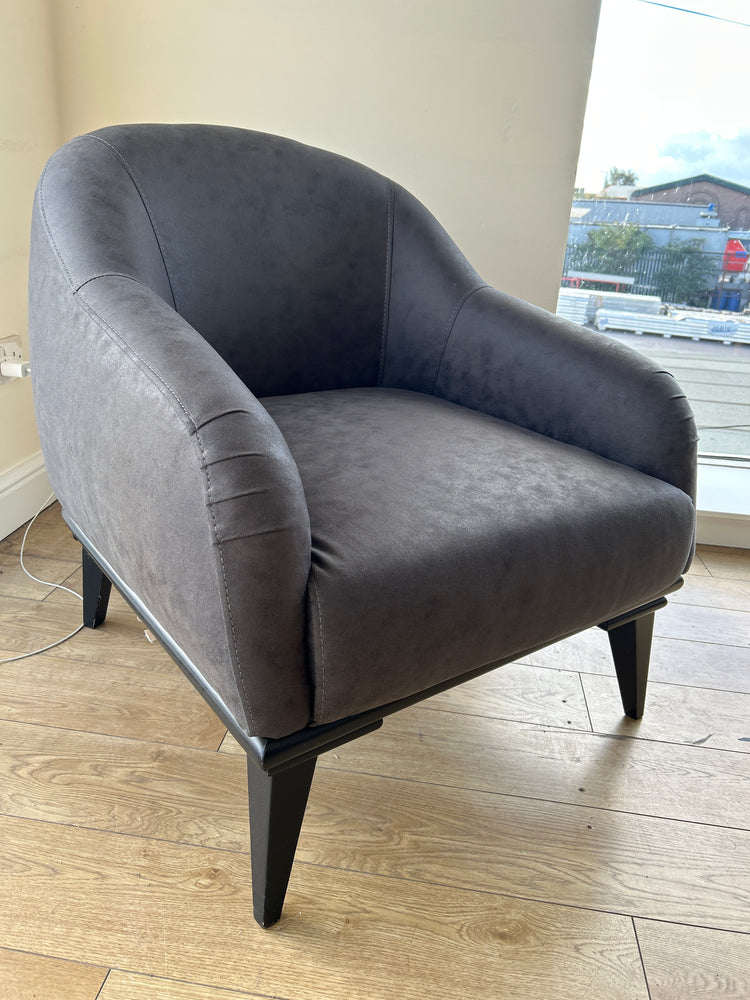 Ex-Display Destiny Single Grey Accent Chair