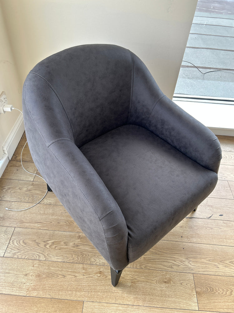 Ex-Display Destiny Single Grey Accent Chair