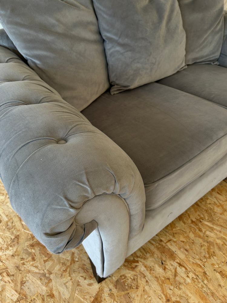 Ex-Display Grey 2 Seater Sofa