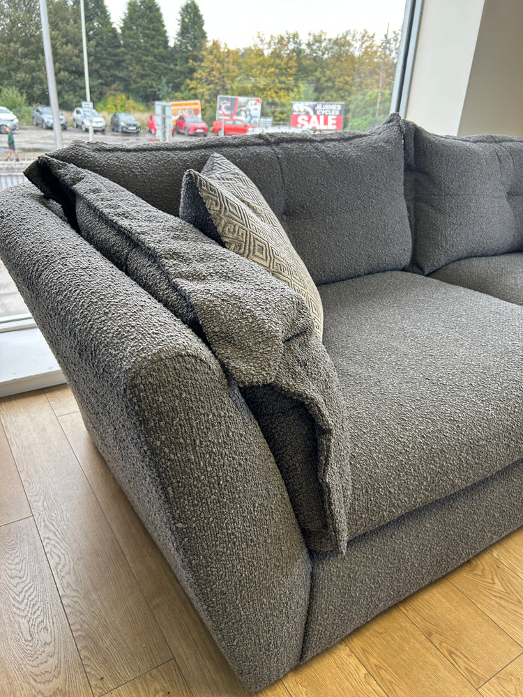 Ex-Display Sully Fabric 4 Seater Sofa + Love Chair