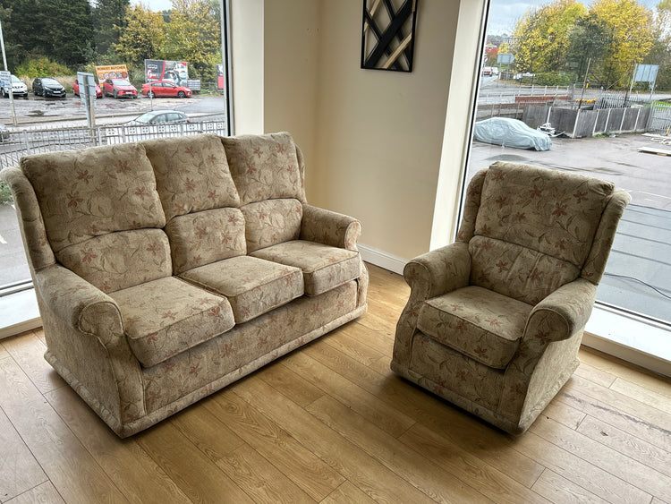 Ex-Display Buoyant 3 Seater Sofa + Chair