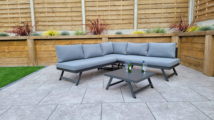 Signature Weave - Rattan Corner Sofa Set with Lift up Headrest | Kimmie | Kimm0368