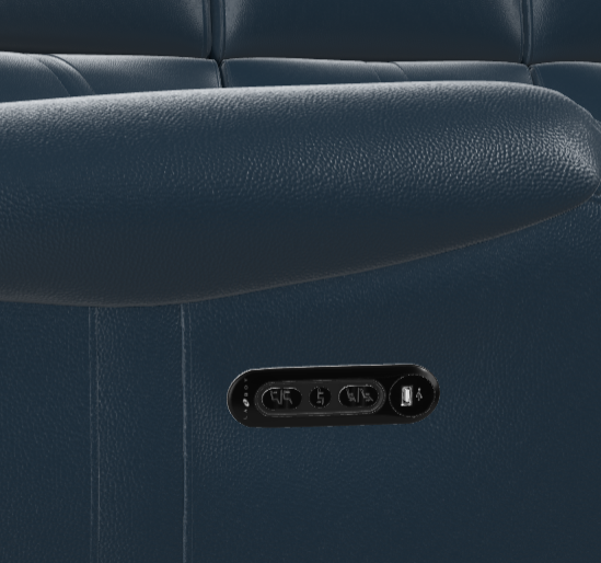 Winchester Leather Recliner Sofa Collection with Head Tilt & Lumbar Options