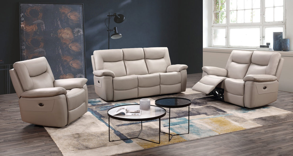 Lucia Leather Electric Recliner Sofa Collection